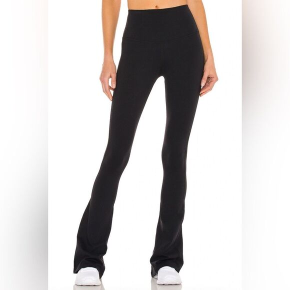 Splits59 Pants - Splits59 Raquel High Waist Flare Legging in Black Quick Dry Activewear NWT S